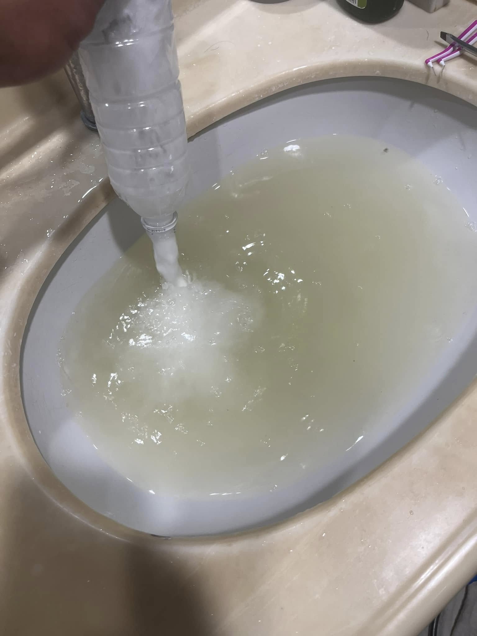 彰化居家水管出水清洗：洗手台出水狀況